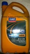 Моторное масло TURBOSYNT DIESEL SAE 10W-40 CF-4/SG 5 л. YUKO