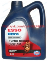 Моторное масло Esso Ultra Diesel 10W-40 4 л.