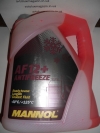 Антифриз (MN4012-5) AF12+ -40°C LONGLIFE/ДОЛГАЯ ЖИЗНЬ готовый раствор красный 5 л. MANNOL