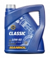 Моторное масло CLASSIC 10W-40 API SN/CH-4 (выберите объём: 1л, 3л, 4л, 5л, 7л, 10л, 20л, 60л) MANNOL