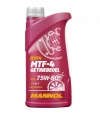 Трансмиссионное масло для МКПП (MN8104-1) MTF-4 GETRIEBEOEL 75W-80 API GL-4 1 л. MANNOL