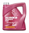 Трансмиссионное масло для АКПП (MN8206-4) DEXRON III AUTOMATIC PLUS 4 л. MANNOL